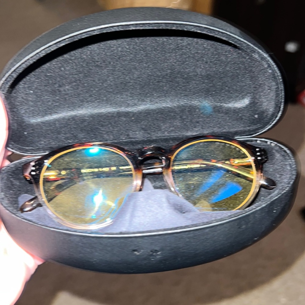 Tortoise Shell blue light glasses Gunners